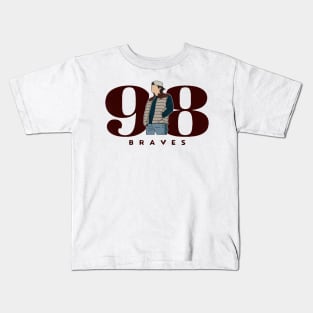 98-braves Kids T-Shirt